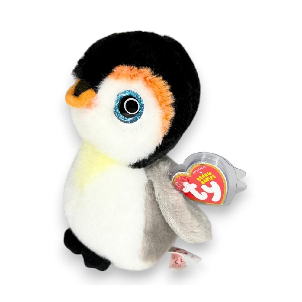 Pongo the Penguin | Little Arctic Waddler | Mint Heart Tag TY Beanie Baby